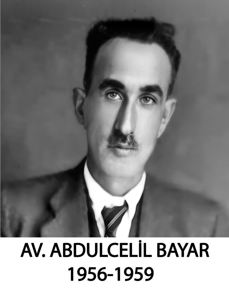 ABDULCELİL BAYAR 1956-1959