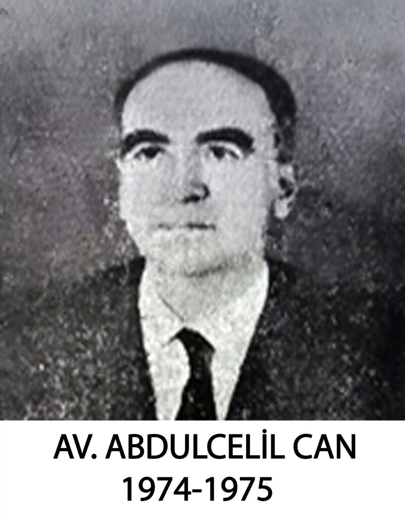 ABDULCELİL CAN 1974-1975